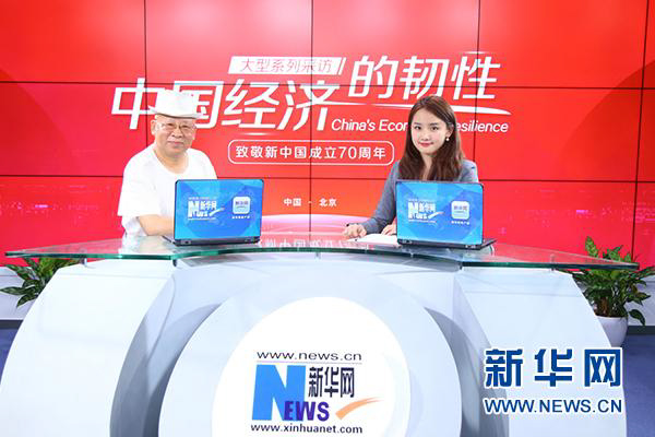 張博董事長接受新華網采訪